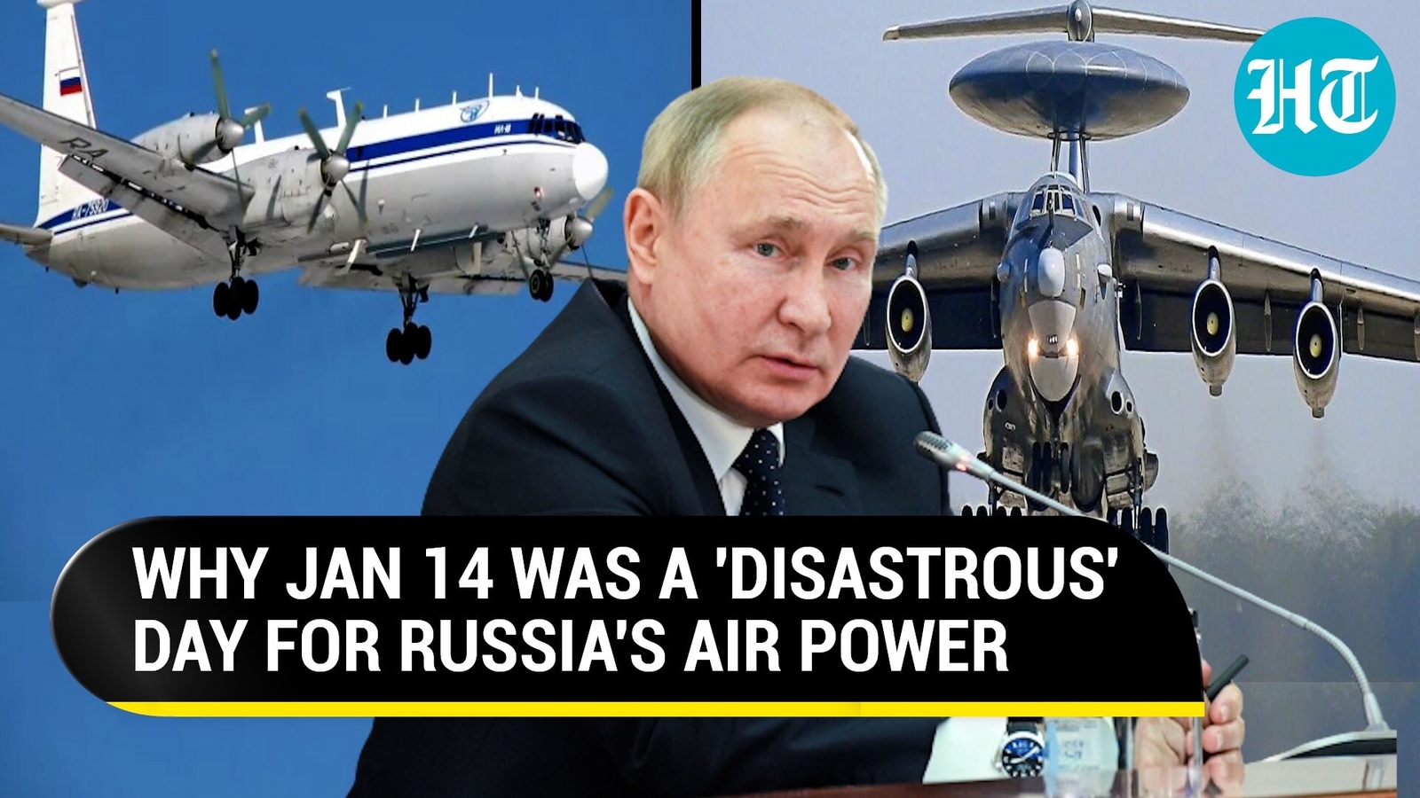Putin Loses A-50 Spy Plane & IL-22 Command Aircraft In A Single Day ...