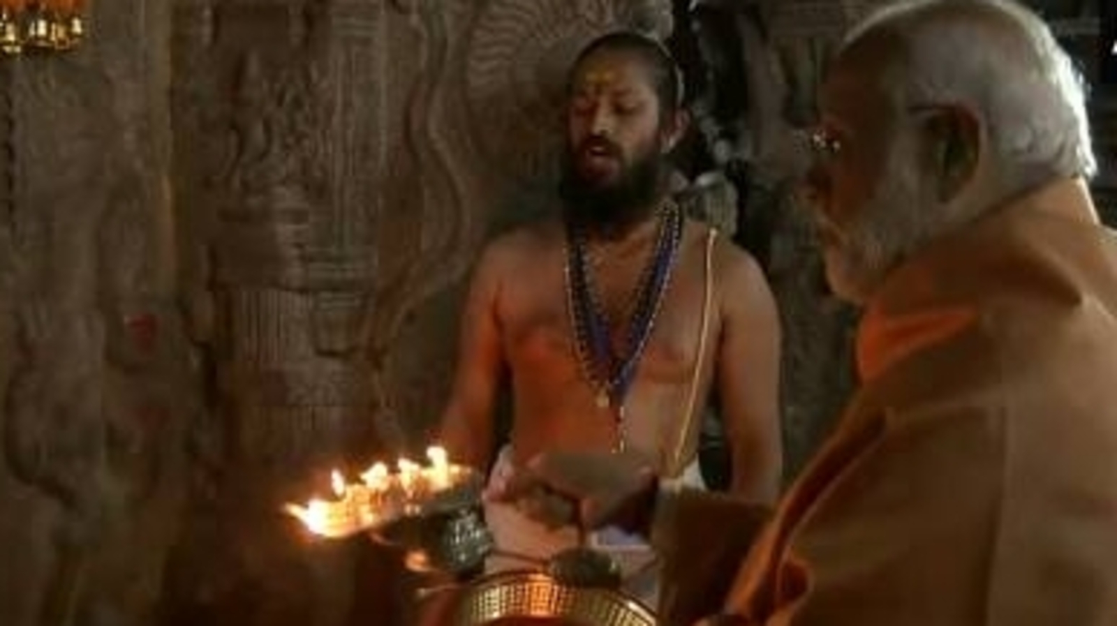 PM Modi prays at Veerbhadra temple in Andhra ahead of Ram Mandir consecration | Latest News India - Vimarsana News