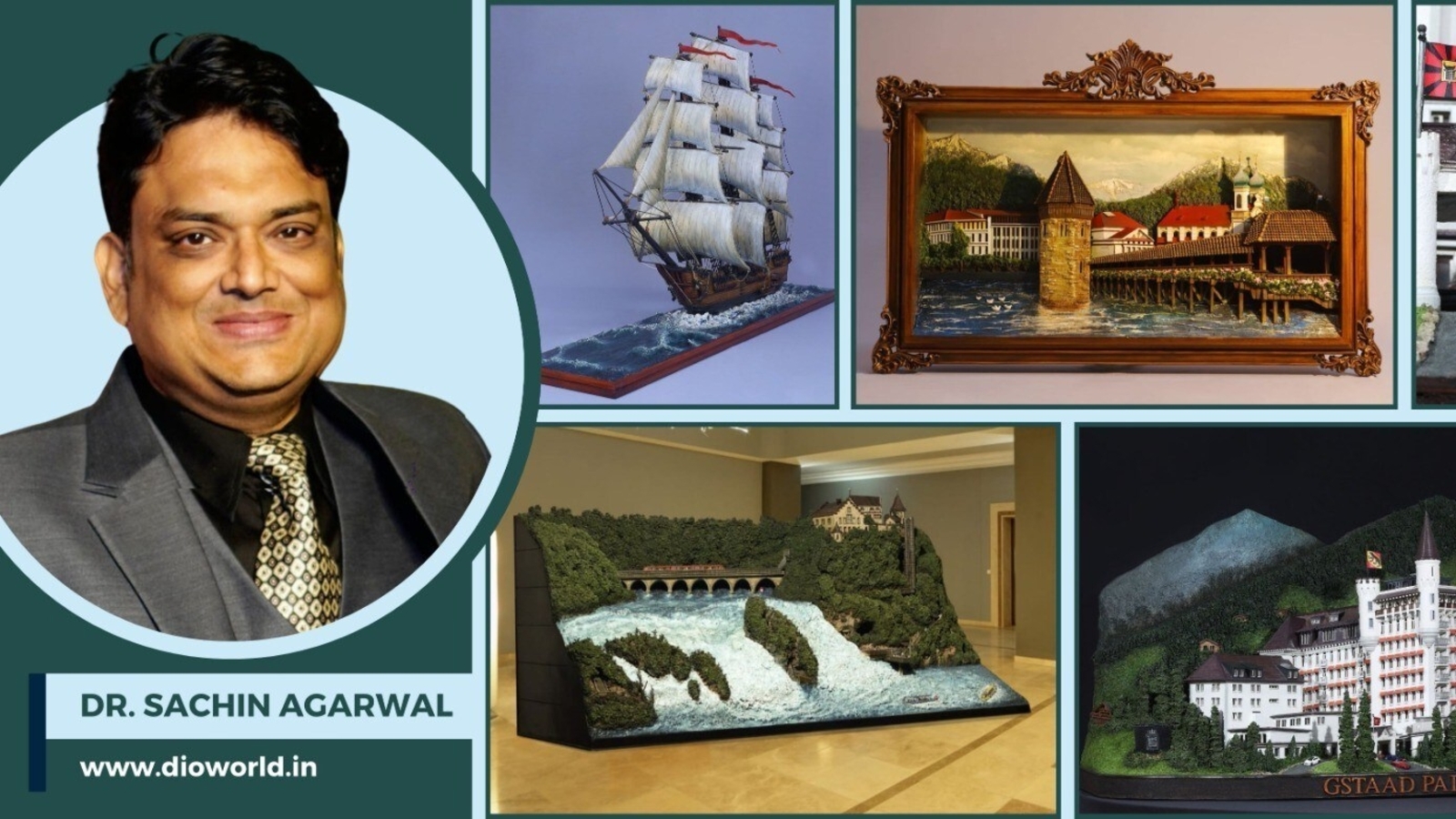 Crafting Extraordinary Worlds: Dr. Sachin Agarwal's Diorama Art - Vimarsana News