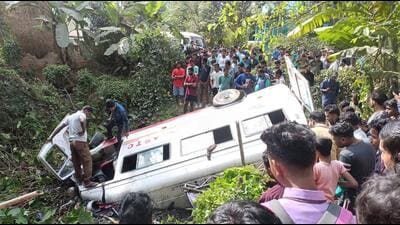 4 children critical after school bus rolls off national highway in Assam