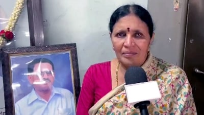 Karnataka sculptor Yogiraj Arun's mother expresses her happiness on the selection of idols carved by her son for installation in Ayodhya's Ram Temple (ANI) Karnataka sculptor Yogiraj Arun's mother expresses her happiness on the selection of idols carved by her son for installation in Ayodhya's Ram Temple (ANI)