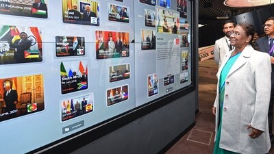 The PM Narendra Modi Gallery in the Prime Ministers' Museum (Pradhanmantri Sangrahalaya) will be open to the public from today, January 16. This gallery, dedicated to the Prime Minister, will showcase the key highlights of the country's progress during the last 10 years of Modi's tenure. (President of India-X) The PM Narendra Modi Gallery in the Prime Ministers' Museum (Pradhanmantri Sangrahalaya) will be open to the public from today, January 16. This gallery, dedicated to the Prime Minister, will showcase the key highlights of the country's progress during the last 10 years of Modi's tenure. (President of India-X)