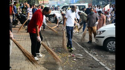 During his visit to Nashik last week, Prime Minister Narendra Modi urged citizens to keep religious places and towns clean. (REPRESENTATIVE PIC)
