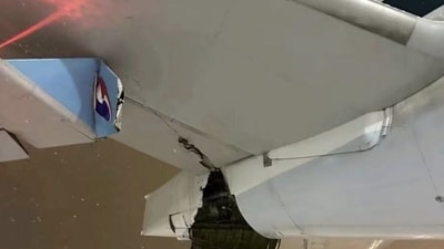 Japan Airport Accident: No injuries have been reported so far, the broadcaster reported.