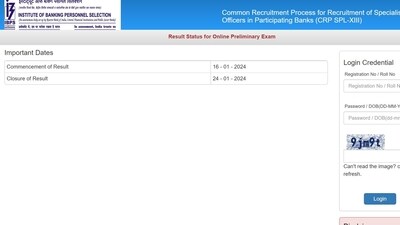 IBPS SO Preliminary result 2024 declared, check now