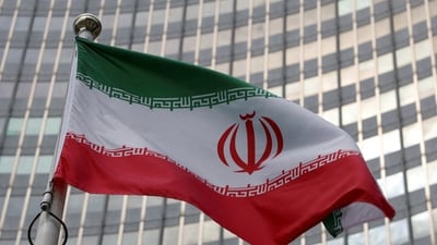 The Iranian flag (REUTERS)