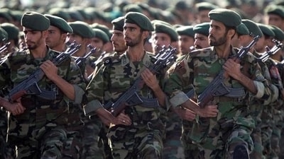 Members of Iran's Revolutionary Guards (Reuters File Photo)