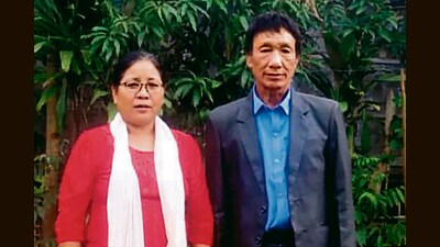 Nengkim (left) has been missing since November. Her husband, Manglun, has been hospitalised since they were attacked. (HT Photo) Nengkim (left) has been missing since November. Her husband, Manglun, has been hospitalised since they were attacked. (HT Photo)