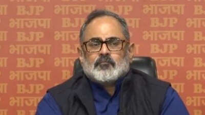 Union minister Rajeev Chandrasekhar. Union minister Rajeev Chandrasekhar.