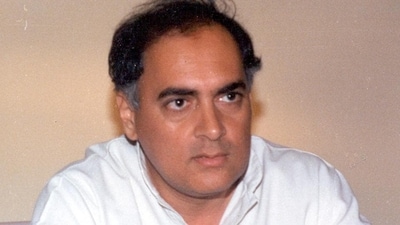 A file photo of former PM Rajiv Gandhi. (Archive) A file photo of former PM Rajiv Gandhi. (Archive)