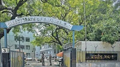 The Enforcement Directorate (ED) has submitted a chargehseet against four persons, including a managing director (MD) and director of a Chandigarh-based pharmaceutical manufacturing company, Parabolic Drugs Limited, who were arrested for a  ₹1,626-crore bank fraud. (HT File Photo)