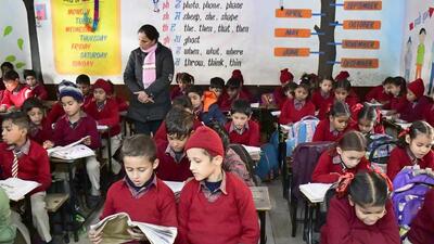 The grants encompass financial allocations for educational tours, restroom repairs, boundary walls, Learning Enhancement Programme and tech upgrades among other purposes. (HT Photo)