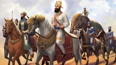 Born as Gobind Rai on December 22, 1666, in Patna, Bihar, Guru Gobind Singh was the son of the ninth Guru of Sikhism, Guru Teg Bahadur, and Mata Gujri at Patna Sahib. His birthplace is now a revered shrine known as Takht Sri Patna Harimandar Sahib. (File Photo) Born as Gobind Rai on December 22, 1666, in Patna, Bihar, Guru Gobind Singh was the son of the ninth Guru of Sikhism, Guru Teg Bahadur, and Mata Gujri at Patna Sahib. His birthplace is now a revered shrine known as Takht Sri Patna Harimandar Sahib. (File Photo)