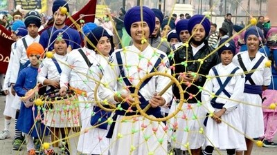 Guru Gobind Singh created the Khalsa Panth, one of the most significant events in the history of Sikhism, on Baisakhi in 1699. In Punjabi, Khalsa means "the pure" and the Khalsa Panth is a community of pure and devoted souls, who were committed to the service of God and humanity. (HT Photo/Sameer Sehgal) Guru Gobind Singh created the Khalsa Panth, one of the most significant events in the history of Sikhism, on Baisakhi in 1699. In Punjabi, Khalsa means "the pure" and the Khalsa Panth is a community of pure and devoted souls, who were committed to the service of God and humanity. (HT Photo/Sameer Sehgal)