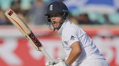 Ben Duckett of England (AP)