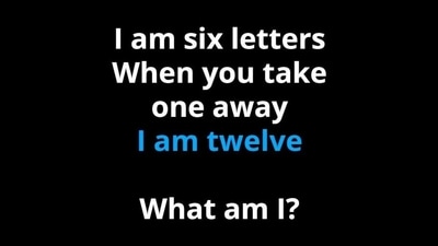 Brain Teaser: Can you guess the six-letter word in this puzzle? (X/@Art0fThinking) Brain Teaser: Can you guess the six-letter word in this puzzle? (X/@Art0fThinking)