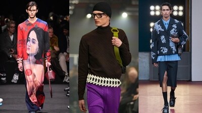Trend spotting at Milan Fashion Week Men's A/W 2024. Trend spotting at Milan Fashion Week Men's A/W 2024.