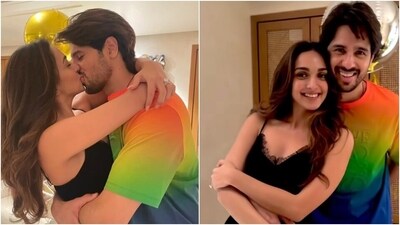 Kiara Advani celebrates Sidharth Malhotra's birthday in a chic slip dress. (Instagram) Kiara Advani celebrates Sidharth Malhotra's birthday in a chic slip dress. (Instagram)