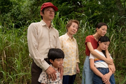 (From left) Steven Yeun, Alan S. Kim, Yuh-Jung Youn, Yeri Han, and Noel Cho in a scene from Minari. (AP) (From left) Steven Yeun, Alan S. Kim, Yuh-Jung Youn, Yeri Han, and Noel Cho in a scene from Minari. (AP)