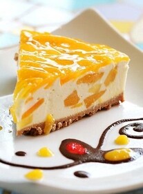 Mango cheesecake (Pinterest) Mango cheesecake (Pinterest)