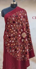 The rich heritage of artisans from the region of Kutch has been brought to Delhi through this event. On display are embroidered shawls, bags, sarees, and even games and toys. The rich heritage of artisans from the region of Kutch has been brought to Delhi through this event. On display are embroidered shawls, bags, sarees, and even games and toys.