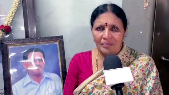 Karnataka sculptor Yogiraj Arun's mother expresses her happiness on the selection of idols carved by her son for installation in Ayodhya's Ram Temple (ANI)