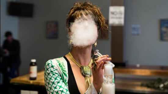 It may be mentioned that the ministry is receiving complaints regarding the selling of electronic cigarettes and like devices despite their prohibition. (HT PHOTO)