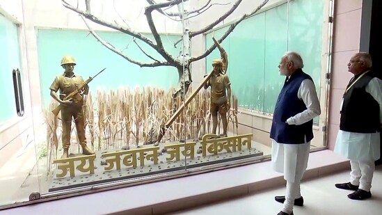 Inaugurated by Prime Minister Modi on April 14, 2022, the Sangrahalaya has become an important destination for children, students, senior researchers and tourists -- both domestic and foreign.&nbsp;(ANI (Old File Photo))