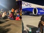 Both IndiGo and Mumbai Airport will have to pay a heavy price for the incident of passengers eating on tarmac. Both IndiGo and Mumbai Airport will have to pay a heavy price for the incident of passengers eating on tarmac.