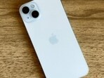 Apple iPhone 15 plus (HT Photo/Vishal Mathur) Apple iPhone 15 plus (HT Photo/Vishal Mathur)