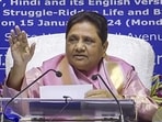 BSP chief Mayawati in Lucknow. (PTI) BSP chief Mayawati in Lucknow. (PTI)