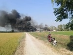 The blast occurred at around 3:00 pm (0800 GMT) near Sala Khao township, in central Suphan Buri province. The blast occurred at around 3:00 pm (0800 GMT) near Sala Khao township, in central Suphan Buri province.