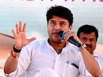 Union minister for Civil Aviation & Steel Jyotiraditya Scindia (Photo by Bachchan Kumar/ HT PHOTO)