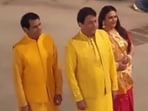 The Ramayan trio will also film a “Humare Ram Aayenge” music album in Ayodhya. The Ramayan trio will also film a “Humare Ram Aayenge” music album in Ayodhya.