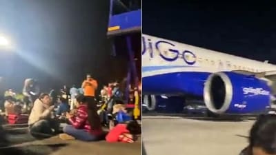 Both IndiGo and Mumbai Airport will have to pay a heavy price for the incident of passengers eating on tarmac. (ANI) Both IndiGo and Mumbai Airport will have to pay a heavy price for the incident of passengers eating on tarmac. (ANI)