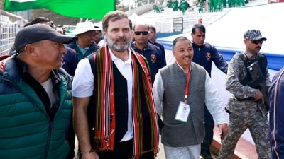 Meanwhile, speaking on the yatra, the Congress leader said, "The yatra will go all the way to Maharashtra. I would have liked it to be a walking yatra but due to time constraints, the party has decided it to be a hybrid yatra." (Congress X) Meanwhile, speaking on the yatra, the Congress leader said, "The yatra will go all the way to Maharashtra. I would have liked it to be a walking yatra but due to time constraints, the party has decided it to be a hybrid yatra." (Congress X)