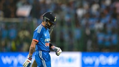 India's Virat Kohli walks back to the pavilion after his dismissal (AFP) India's Virat Kohli walks back to the pavilion after his dismissal (AFP)