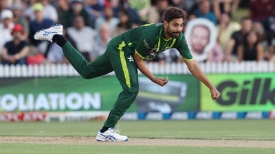 Haris Rauf can't catch a break (AFP) Haris Rauf can't catch a break (AFP)
