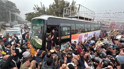 Congress leader Selja launches ‘Sandesh Yatra’ in Haryana