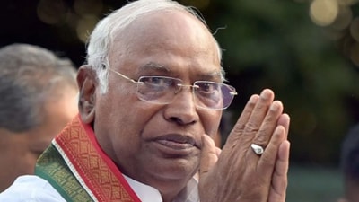 Congress president Mallikarjun Kharge (File Photo) Congress president Mallikarjun Kharge (File Photo)
