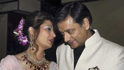 Shashi Tharoor and late wife Sunanda Pushkar Shashi Tharoor and late wife Sunanda Pushkar