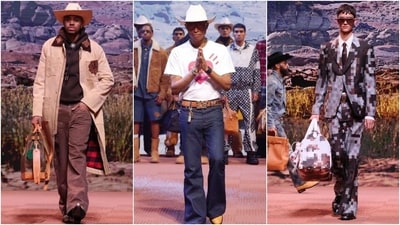 Pharrell Williams joined the French brand last year in a sign of the increasingly lucrative cross-pollination between fashion, music and fame. (Instagram/@louisvuitton, AFP ) Pharrell Williams joined the French brand last year in a sign of the increasingly lucrative cross-pollination between fashion, music and fame. (Instagram/@louisvuitton, AFP )