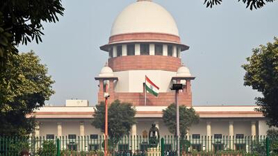 New Delhi, Jan 10 (ANI): A view of the Supreme Court building, the apex judicial body of India, in New Delhi on Tuesday. (ANI Photo) (Sanjay Sharma) New Delhi, Jan 10 (ANI): A view of the Supreme Court building, the apex judicial body of India, in New Delhi on Tuesday. (ANI Photo) (Sanjay Sharma)