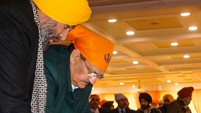 BJP National President JP Nadda offered prayers at the Gurudwara Rakab Ganj Sahib on the birth anniversary of Guru Gobind Singh Jayanti in New Delhi and paid tribute to Shri Guru Gobind Singh in a post on X. (PTI) BJP National President JP Nadda offered prayers at the Gurudwara Rakab Ganj Sahib on the birth anniversary of Guru Gobind Singh Jayanti in New Delhi and paid tribute to Shri Guru Gobind Singh in a post on X. (PTI)