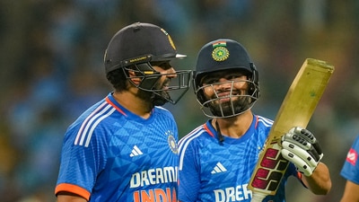 Rohit and Rinku then weathered the storm before switching gears after the 10th over. They then unleashed carnage in the last five overs, smashing more than 100 runs in that period.&nbsp; (PTI)