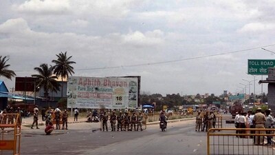 Karnataka-Tamil Nadu border near Attibele. (PTI File Photo) Karnataka-Tamil Nadu border near Attibele. (PTI File Photo)