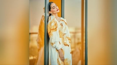 On Wednesday, Sonam gave her fans a mid-week surprise as the actress took to Instagram and uploaded a series of glam pictures. In the post, Sonam can be seen looking like a radiant sunshine in a trendy midi dress. (Instagram/@sonamkapoor) On Wednesday, Sonam gave her fans a mid-week surprise as the actress took to Instagram and uploaded a series of glam pictures. In the post, Sonam can be seen looking like a radiant sunshine in a trendy midi dress. (Instagram/@sonamkapoor)