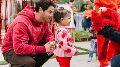 Nick Jonas posted pictures from her daughter's birthday with the caption, "Our little angel is 2 years old [heart emoji]." Fans loved the post and showered the family with love. One fan wrote, "MALTI, THE ICON." Another commented, "Wow, stop! She is perfect." A user wrote, "Malti is a beautiful and sweet little angel who enchants and illuminates everyone around her! Thanks @nickjonas and @priyankachopra for sharing these precious moments." &nbsp;A fan called Malti Nick's twin and commented, "She's your twin for real. May God bless her sweet little heart."&nbsp; (Instagram)