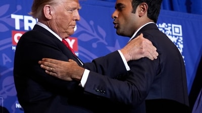 Will Vivek Ramaswamy be part of Trump's cabinet? He's got some tremendous ideas and he's young, and he's got some young ideas, too, and that's a good thing. So he has a big, beautiful, bright future ahead.” Will Vivek Ramaswamy be part of Trump's cabinet? He's got some tremendous ideas and he's young, and he's got some young ideas, too, and that's a good thing. So he has a big, beautiful, bright future ahead.”