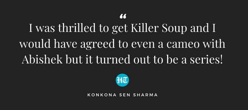 Konkona on working with Abhishek Chaubey. Konkona on working with Abhishek Chaubey.